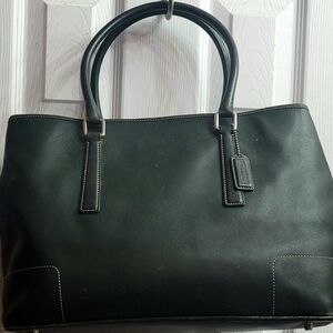 Coach Vintage Hunter GREEN LEATHER BAG